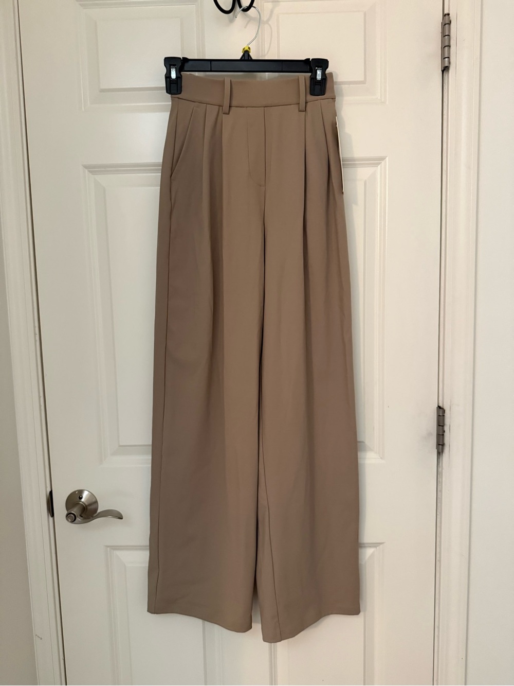 Lululemon Daydrift Wide Leg High-Waist Pants in beige